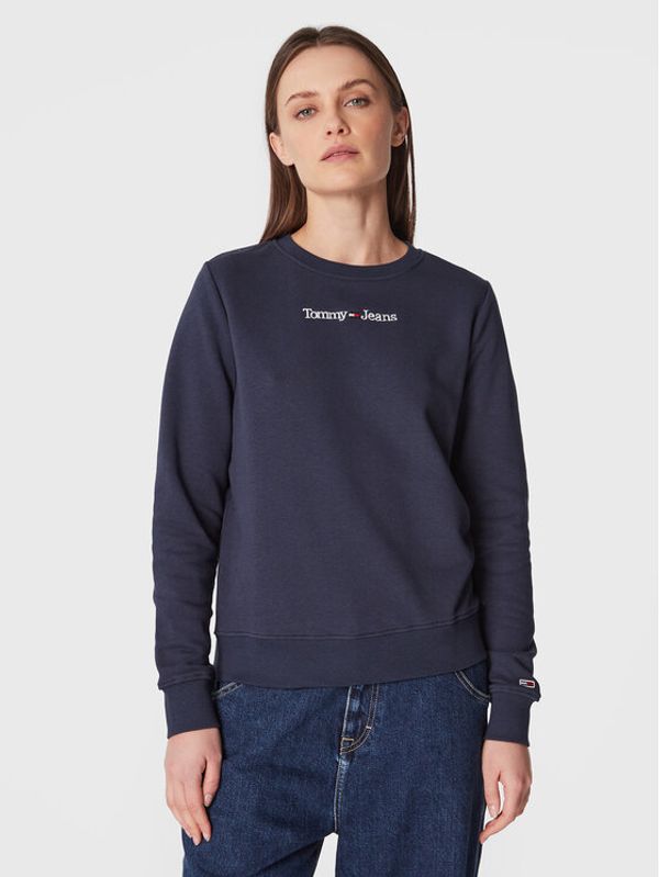 Tommy Jeans Tommy Jeans Суитшърт DW0DW15056 Тъмносин Regular Fit