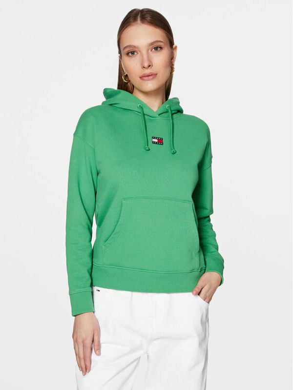 Tommy Jeans Tommy Jeans Суитшърт DW0DW15411 Зелен Regular Fit