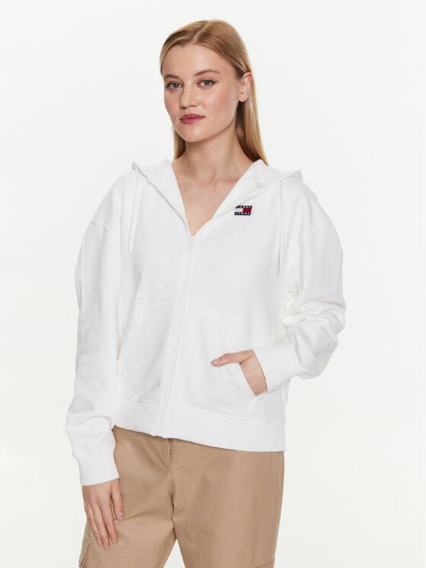 Tommy Jeans Tommy Jeans Суитшърт DW0DW15748 Бял Relaxed Fit