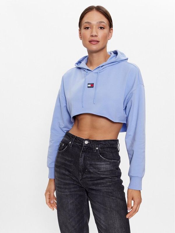 Tommy Jeans Tommy Jeans Суитшърт DW0DW16126 Син Regular Fit