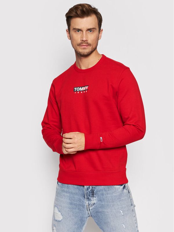 Tommy Jeans Tommy Jeans Суитшърт Entry Graphic DM0DM11627 Червен Regular Fit