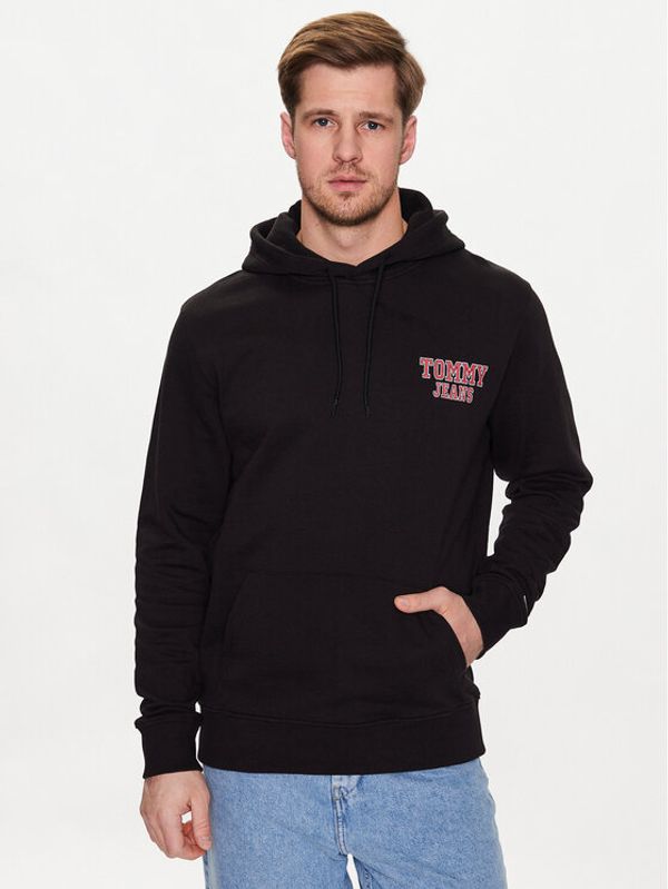Tommy Jeans Tommy Jeans Суитшърт Entry Graphic DM0DM16365 Черен Regular Fit