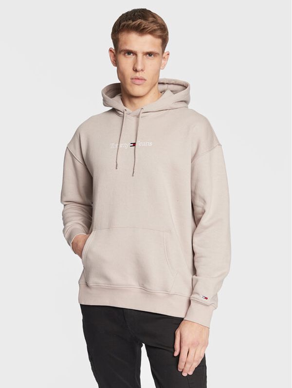 Tommy Jeans Tommy Jeans Суитшърт Linear DM0DM15013 Бежов Regular Fit