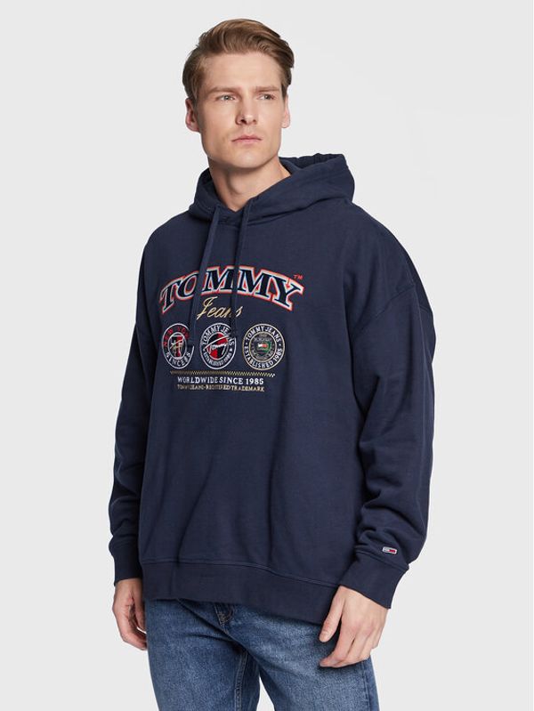Tommy Jeans Tommy Jeans Суитшърт Skater DM0DM15702 Тъмносин Oversize