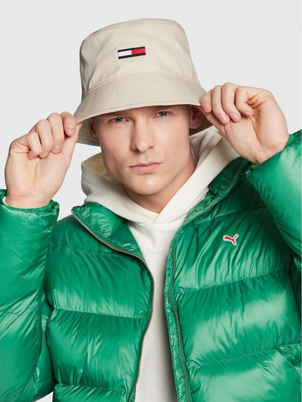 Tommy Jeans Tommy Jeans Текстилна шапка Flag Bucket AM0AM08495 Бежов