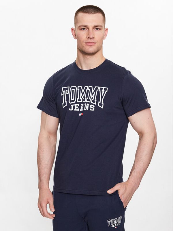 Tommy Jeans Tommy Jeans Тишърт DM0DM16831 Тъмносин Regular Fit