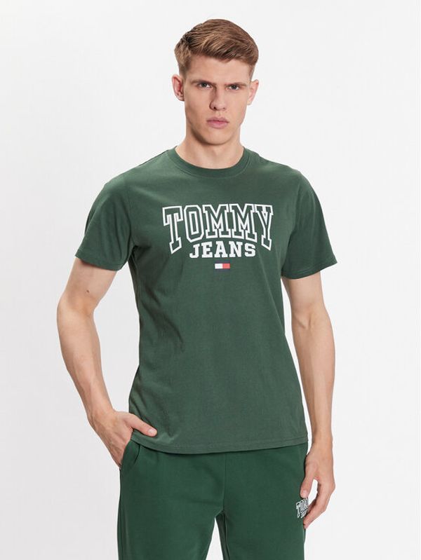 Tommy Jeans Tommy Jeans Тишърт DM0DM16831 Зелен Regular Fit