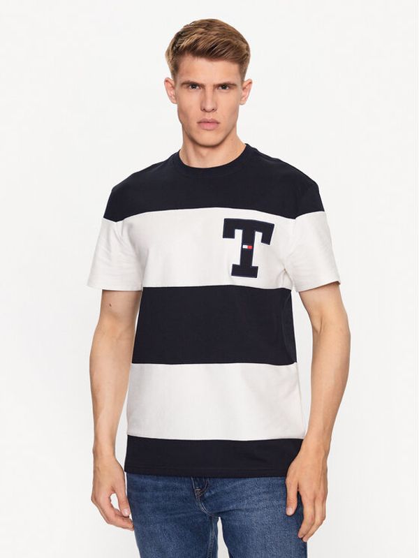 Tommy Jeans Tommy Jeans Тишърт DM0DM16892 Тъмносин Regular Fit