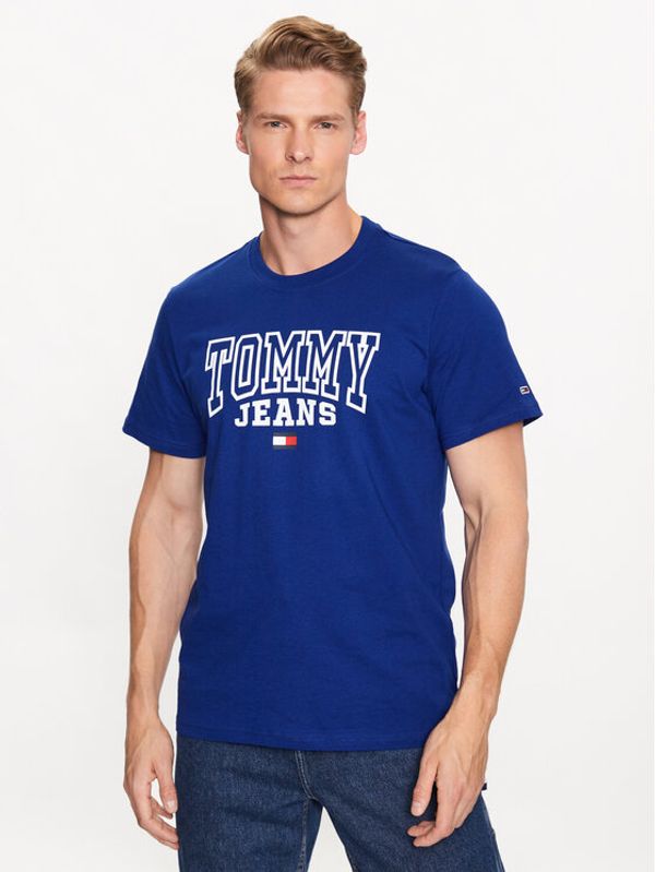 Tommy Jeans Tommy Jeans Тишърт Entry Graphic DM0DM16831 Тъмносин Regular Fit
