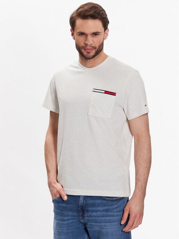 Tommy Jeans Tommy Jeans Тишърт Essential DM0DM13063 Екрю Regular Fit