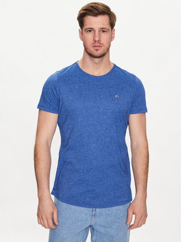 Tommy Jeans Tommy Jeans Тишърт Jaspe DM0DM09586 Тъмносин Slim Fit
