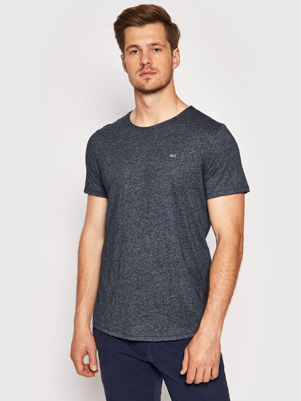 Tommy Jeans Tommy Jeans Тишърт Tjm Jaspe C Neck DM0DM09586 Тъмносин Slim Fit