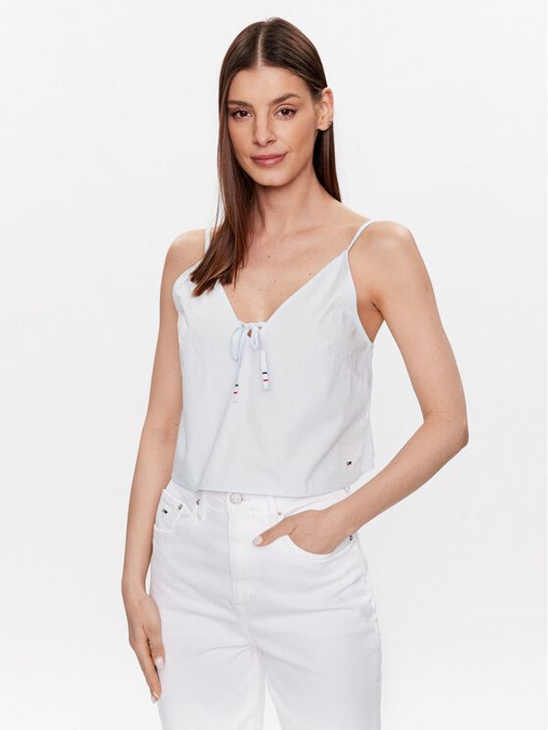 Tommy Jeans Tommy Jeans топ DW0DW15200 Син Regular Fit