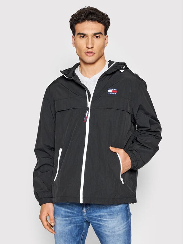 Tommy Jeans Tommy Jeans Ветровка Chicaco DM0DM13340 Черен Regular Fit