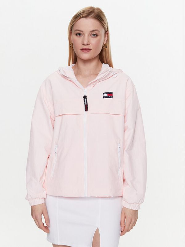 Tommy Jeans Tommy Jeans Ветровка Chicago DW0DW12613 Розов Regular Fit