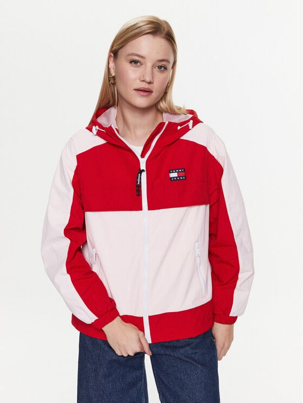 Tommy Jeans Tommy Jeans Ветровка Chicago DW0DW15820 Червен Regular Fit