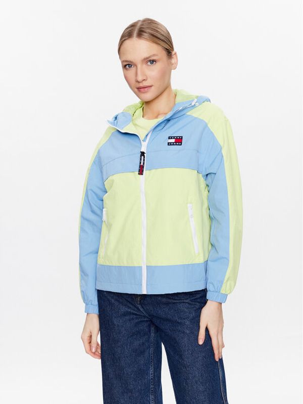 Tommy Jeans Tommy Jeans Ветровка Chicago DW0DW15820 Зелен Regular Fit