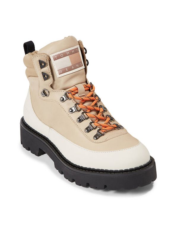 Tommy Jeans Tommy Jeans Зимни обувки Tjm Boot Hiker EM0EM01252 Каки