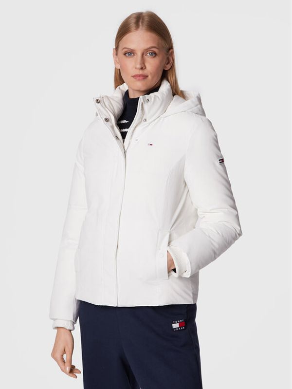Tommy Jeans Tommy Jeans Зимно яке Technical DW0DW14685 Бял Regular Fit