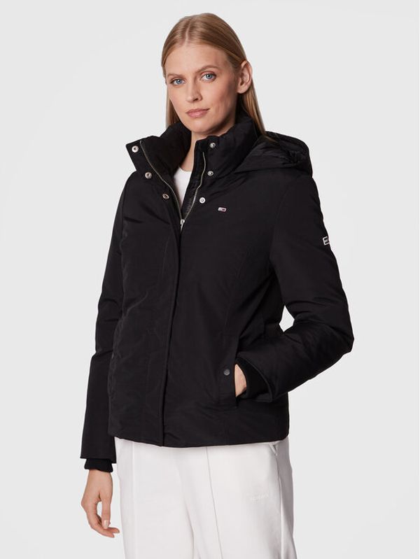 Tommy Jeans Tommy Jeans Зимно яке Technical DW0DW14685 Черен Regular Fit