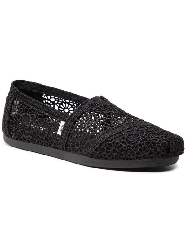 Toms Toms Обувки Alpargata 10016254 Черен