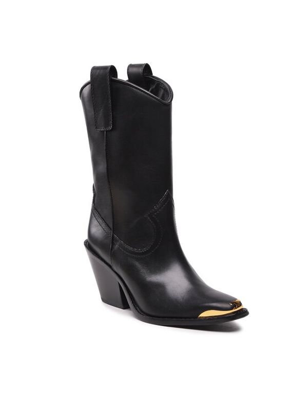 Tory Burch Tory Burch Боти Western Mid Boot 75mm 145857 Черен
