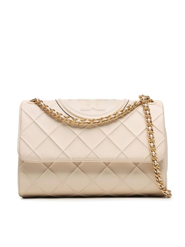 Tory Burch Tory Burch Дамска чанта Fleming Soft Convertible Shoulder Bag 143248 Бежов