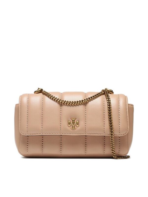 Tory Burch Tory Burch Дамска чанта Kira Mini Flap Bag 142567 Бежов