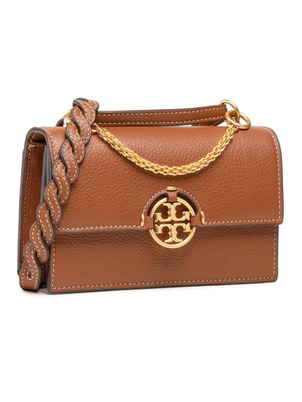 Tory Burch Tory Burch Дамска чанта Miller Mini Bag 80532 Кафяв