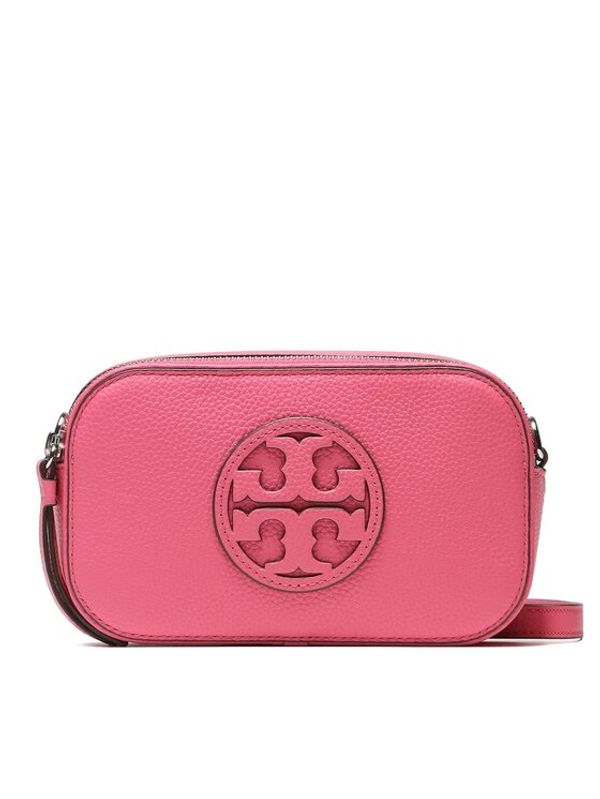 Tory Burch Tory Burch Дамска чанта Mini Perry Bombe 145667 Розов