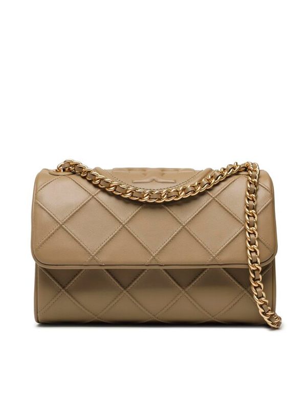 Tory Burch Tory Burch Дамска чанта Small Fleming Soft Convertible Shoulder Bag 139060 Кафяв