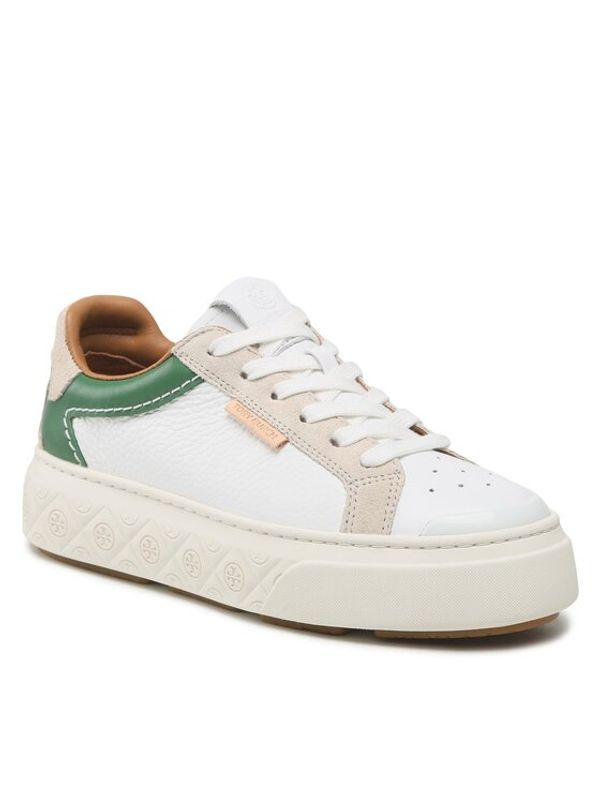 Tory Burch Tory Burch Сникърси Ladybug Sneaker Adria 143066 Бял