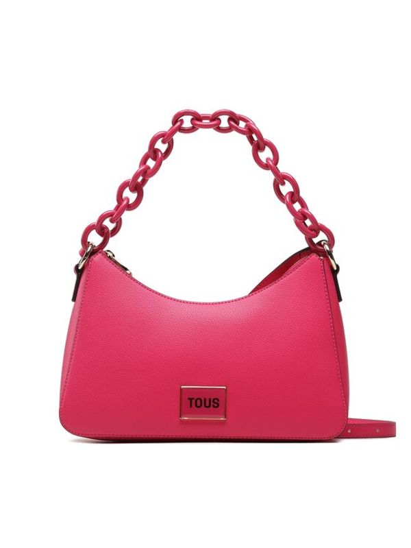 TOUS TOUS Дамска чанта Bandolera-Baguette Tous Sylvia 2001847025 Розов
