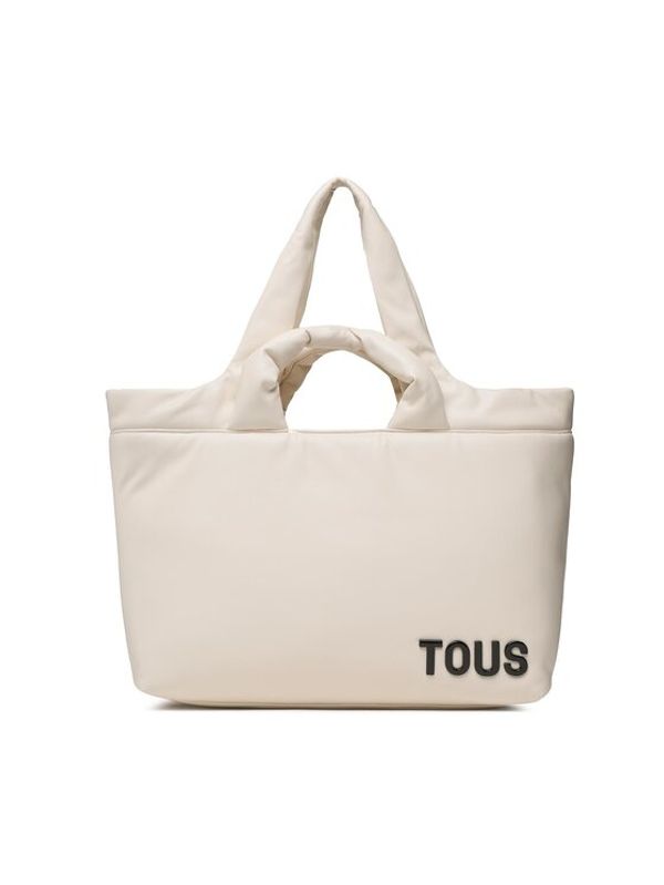 TOUS TOUS Дамска чанта Capazo Xl Tous Carol C2001850601 Екрю