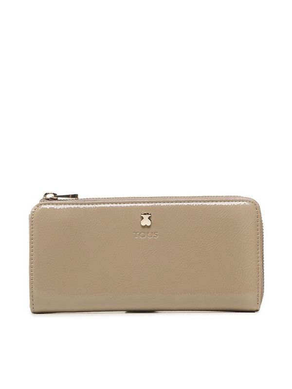 TOUS TOUS Голям дамски портфейл 2000847047 Кафяв
