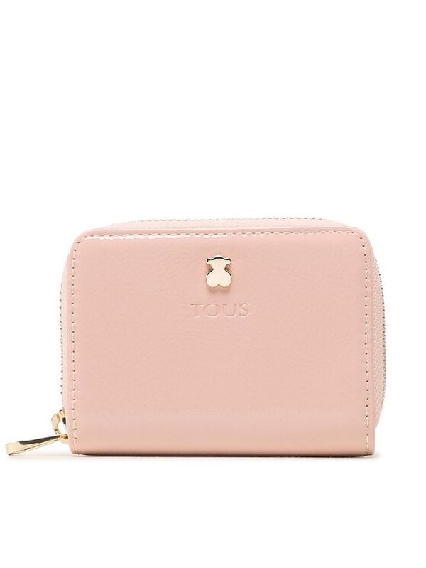 TOUS TOUS Малък дамски портфейл 2001144915 Розов