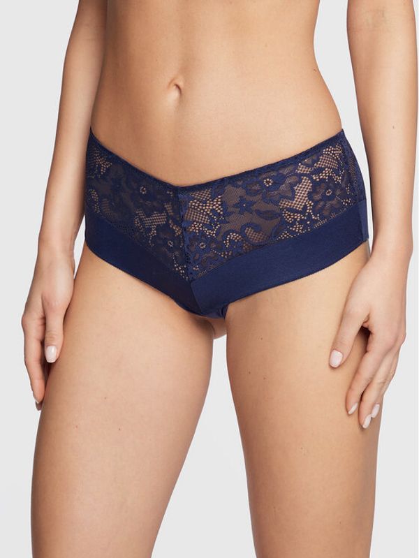 Triumph Triumph Бикини тип бразилиана с висока талия Vivid Spotlight 10210632 Тъмносин