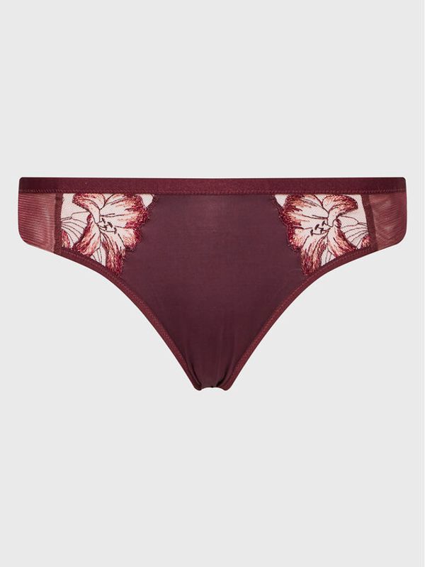 Triumph Triumph Дамски бикини тип бразилиана Freesia Florale 10210676 Бордо