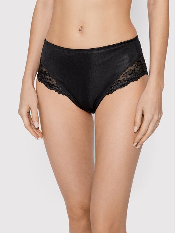 Triumph Triumph Класически бикини с висока талия Ladyform Soft 10210671 Черен