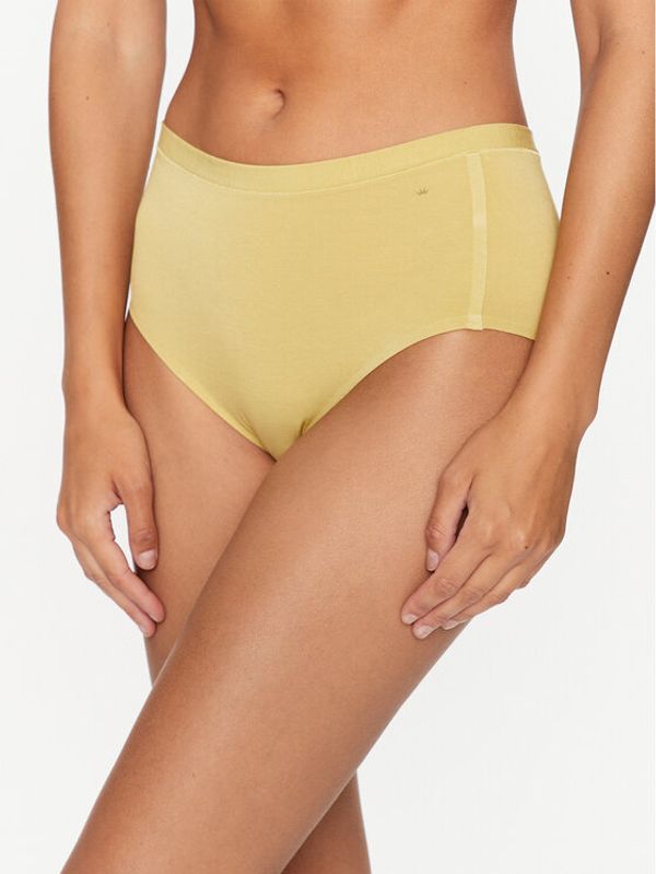 Triumph Triumph Класически бикини с висока талия Smart Natural 10211539 Жълт