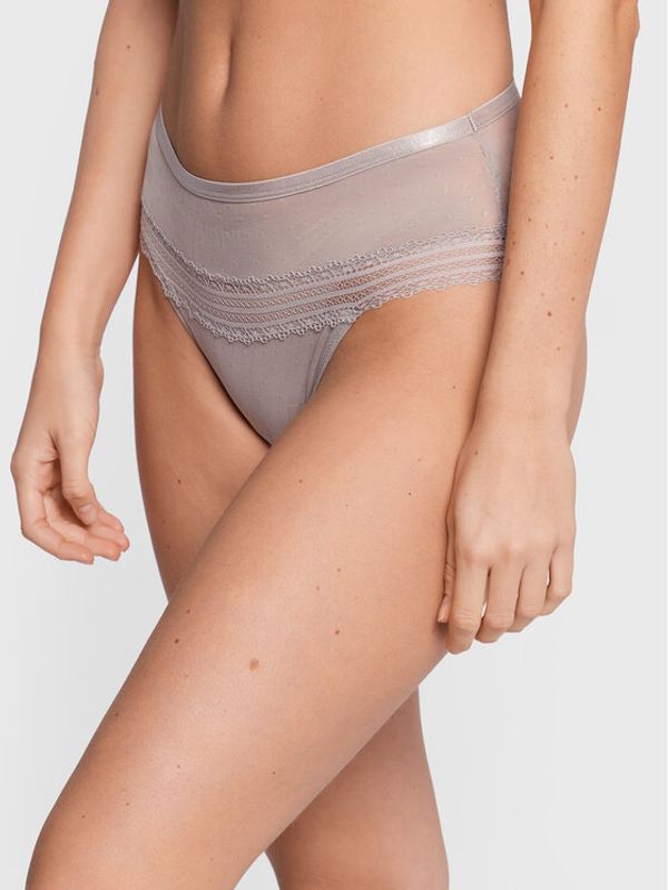 Triumph Triumph Класически бикини с висока талия Tempting Tulle 10210008 Сив