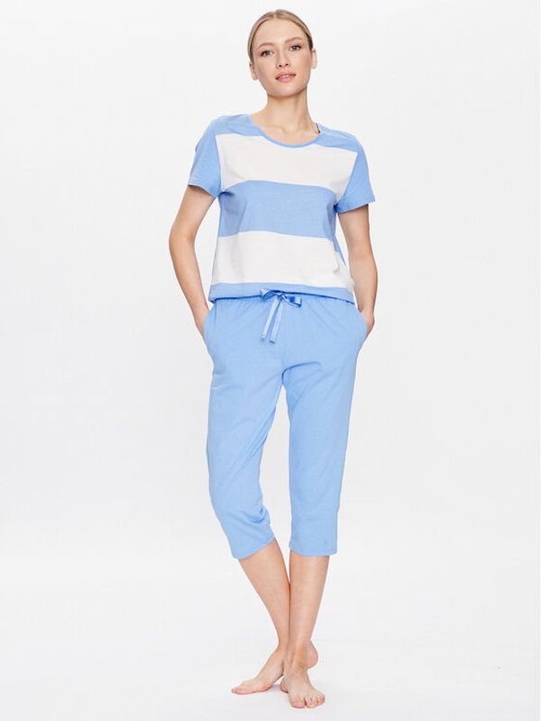 Triumph Triumph Пижама 10215197 Син Regular Fit