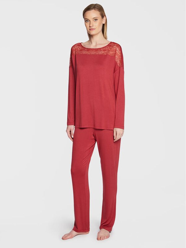 Triumph Triumph Пижама Amourette 10209624 Червен Regular Fit