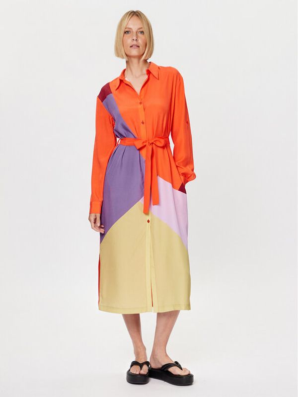 Triumph Triumph Рокля тип риза 10214884 Оранжев Regular Fit