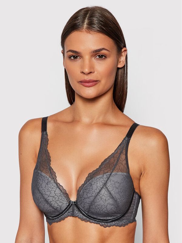 Triumph Triumph Сутиен с банели Mirage Spotlight 10202486 Сив