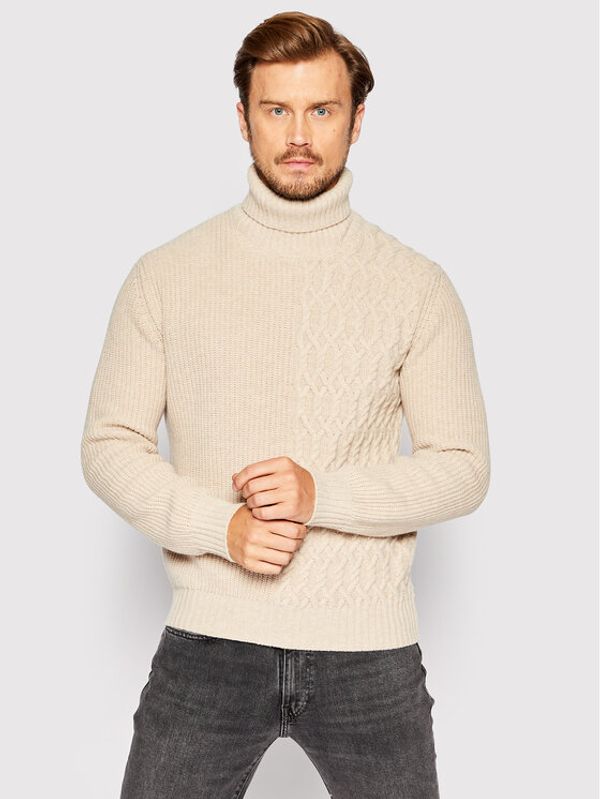 Trussardi Trussardi Поло 52M00623 Бежов Regular Fit