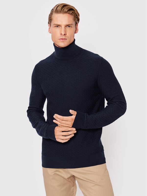 Trussardi Trussardi Поло 52M00643 Тъмносин Regular Fit