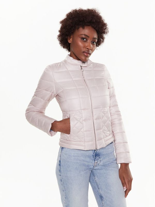 Trussardi Trussardi Пухено яке 56S00872 Розов Regular Fit