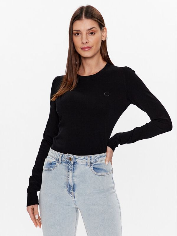 Trussardi Trussardi Пуловер 56M00564 Черен Regular Fit