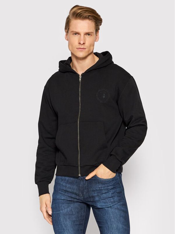 Trussardi Trussardi Суитшърт 52F00233 Черен Regular Fit